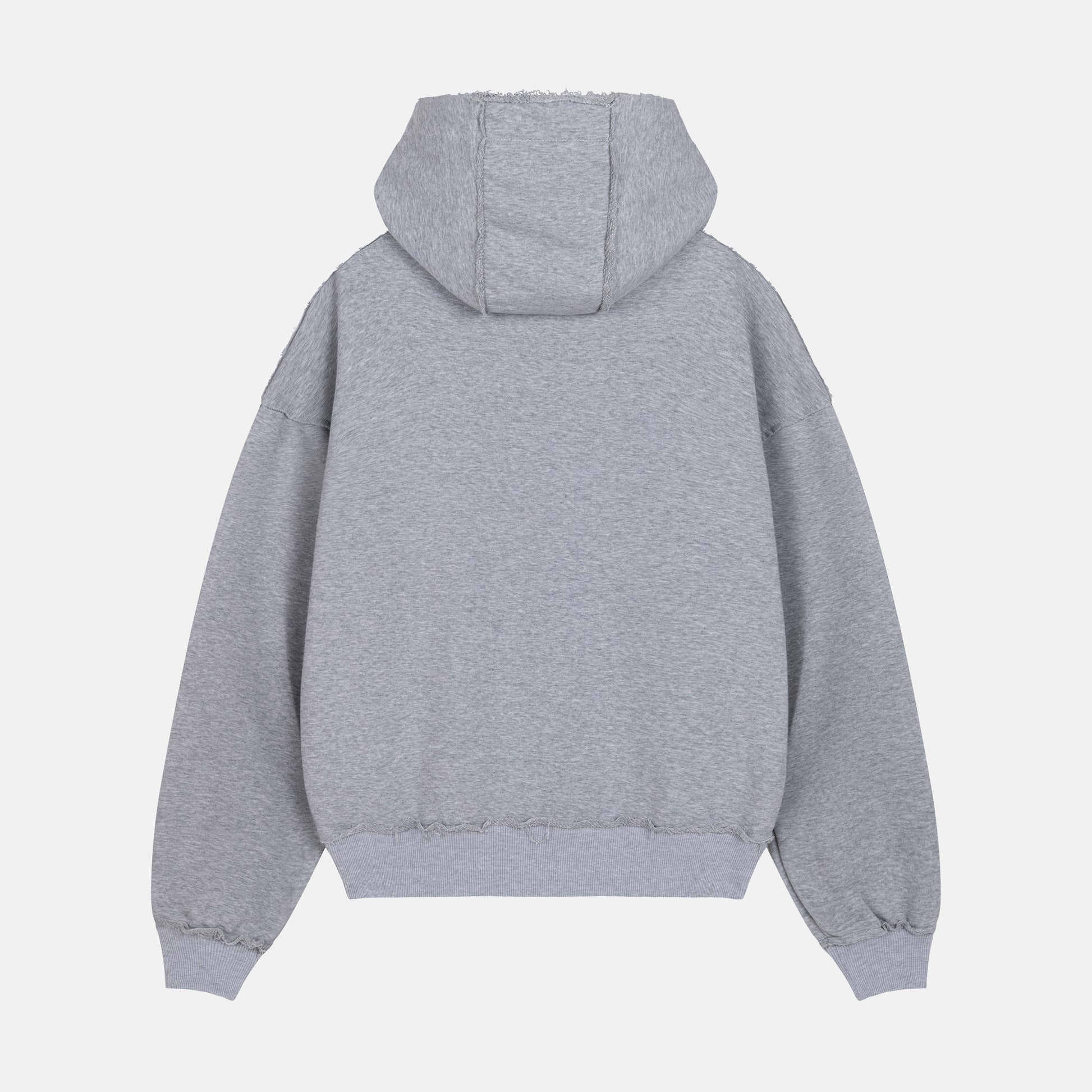 Grey RAW Baggy Hoodie