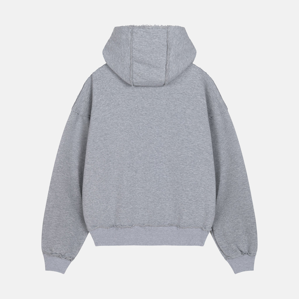 Grey Basic Hoodie