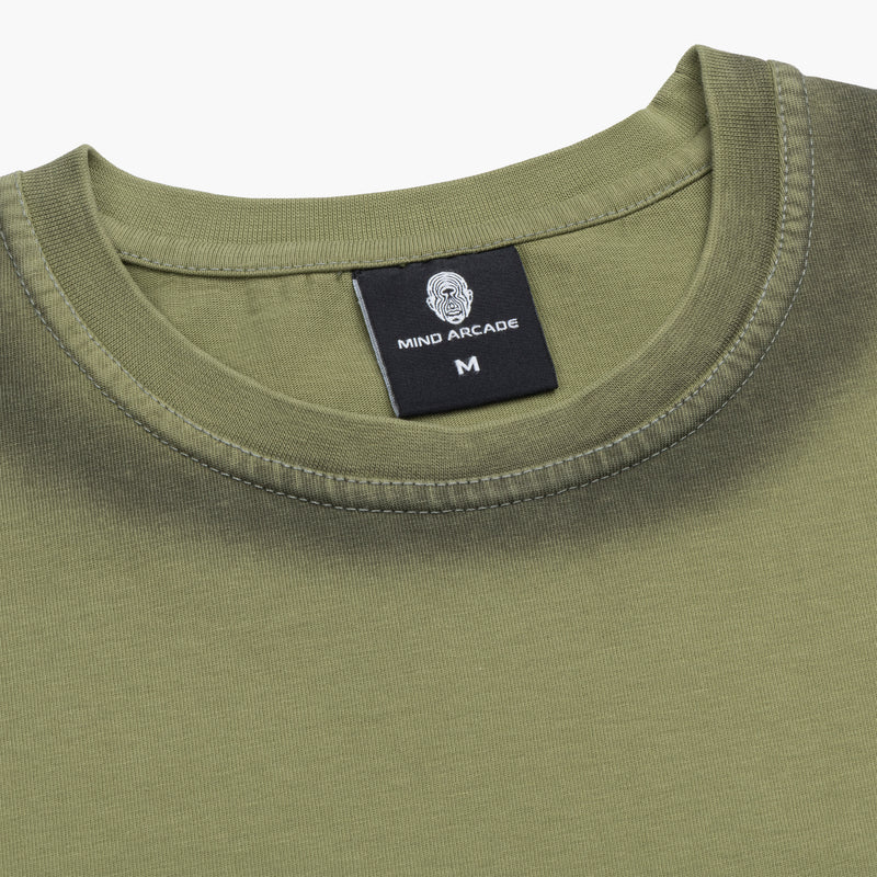 Washed Series Olive Green T-shirt