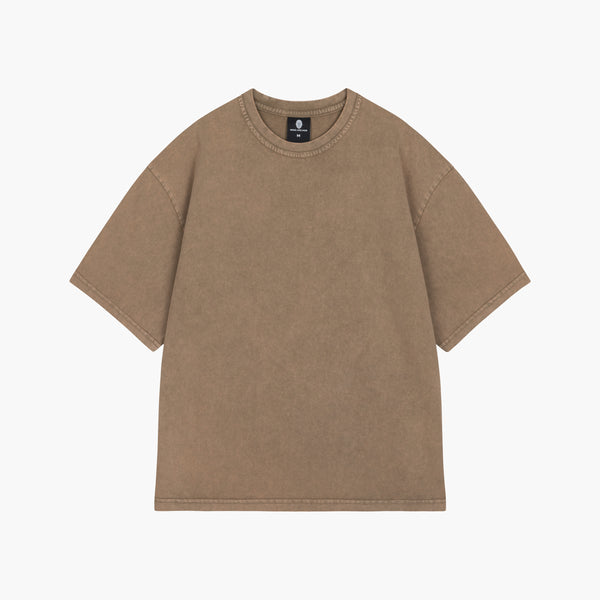 Washed Series Brown T-shirt
