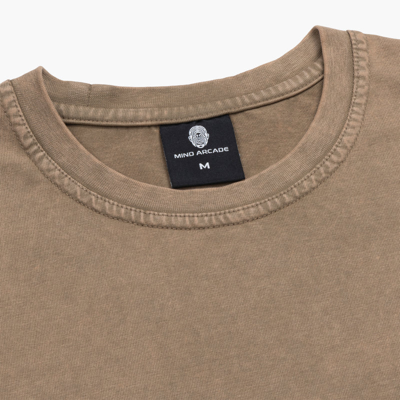 Washed Series Brown T-shirt