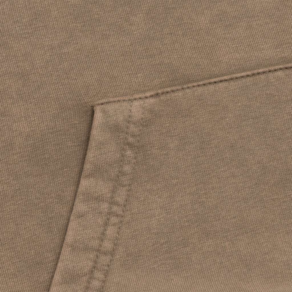 Washed Series Brown Hoodie