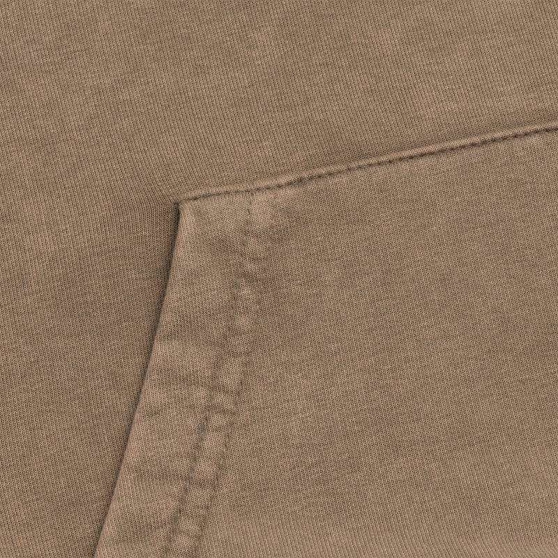 Washed Series Brown Hoodie
