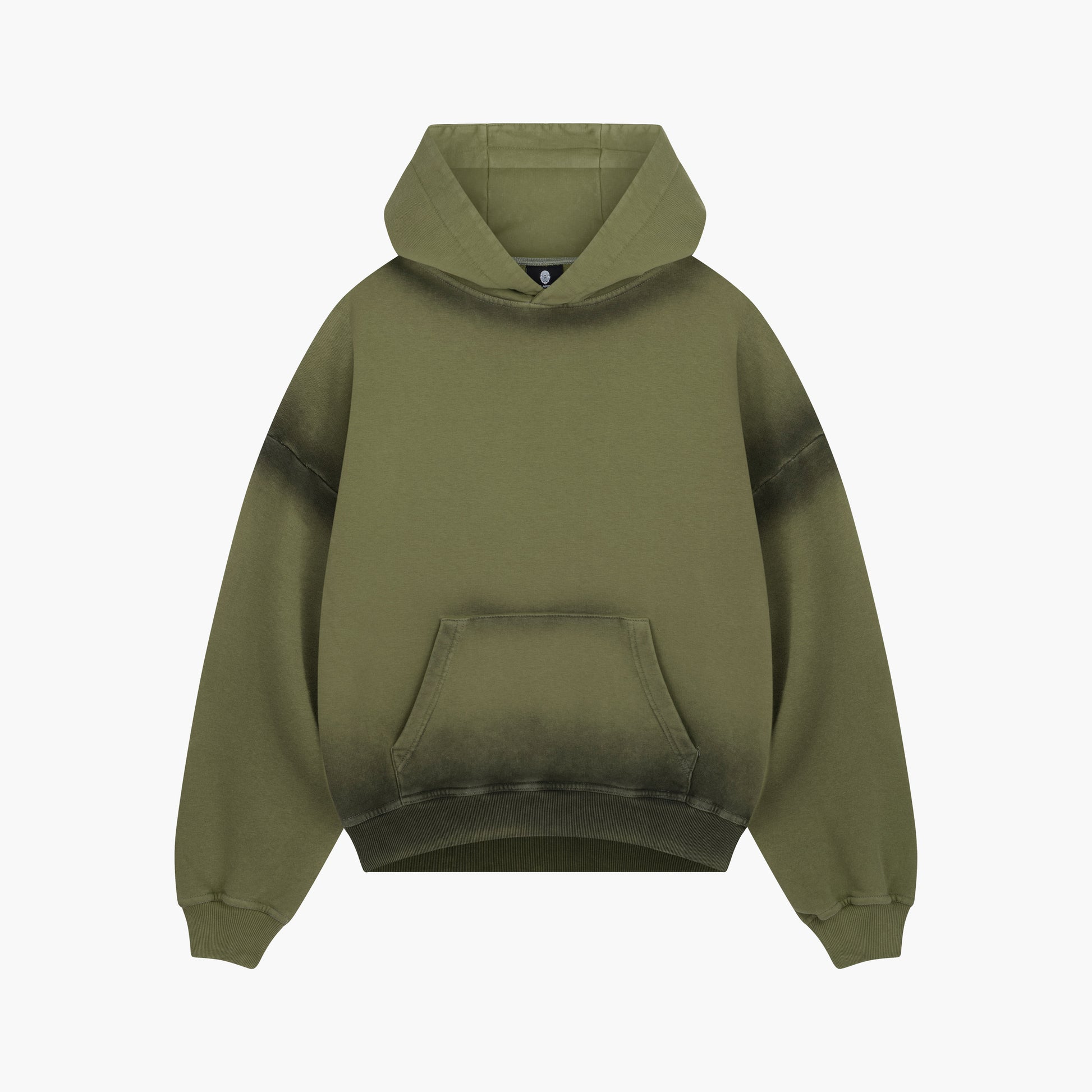 Washed Series Olive Green Hoodie
