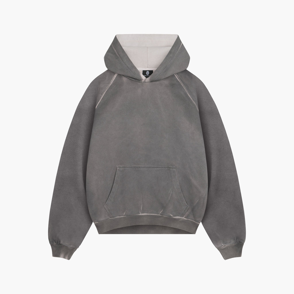 Ash Washed Boxy Basic Hoodie