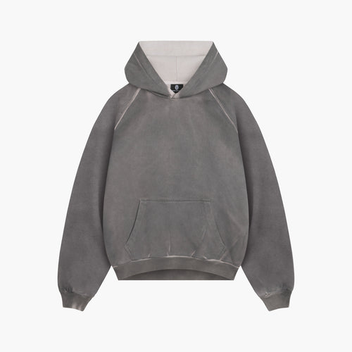Ash Washed Boxy Basic Hoodie