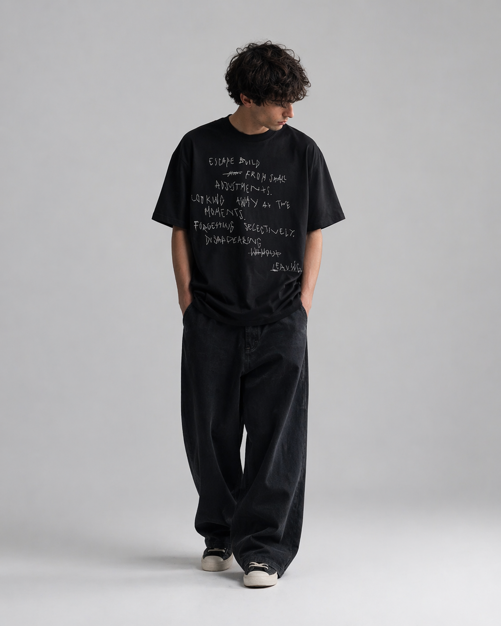 Black Chaos Notes T-shirt