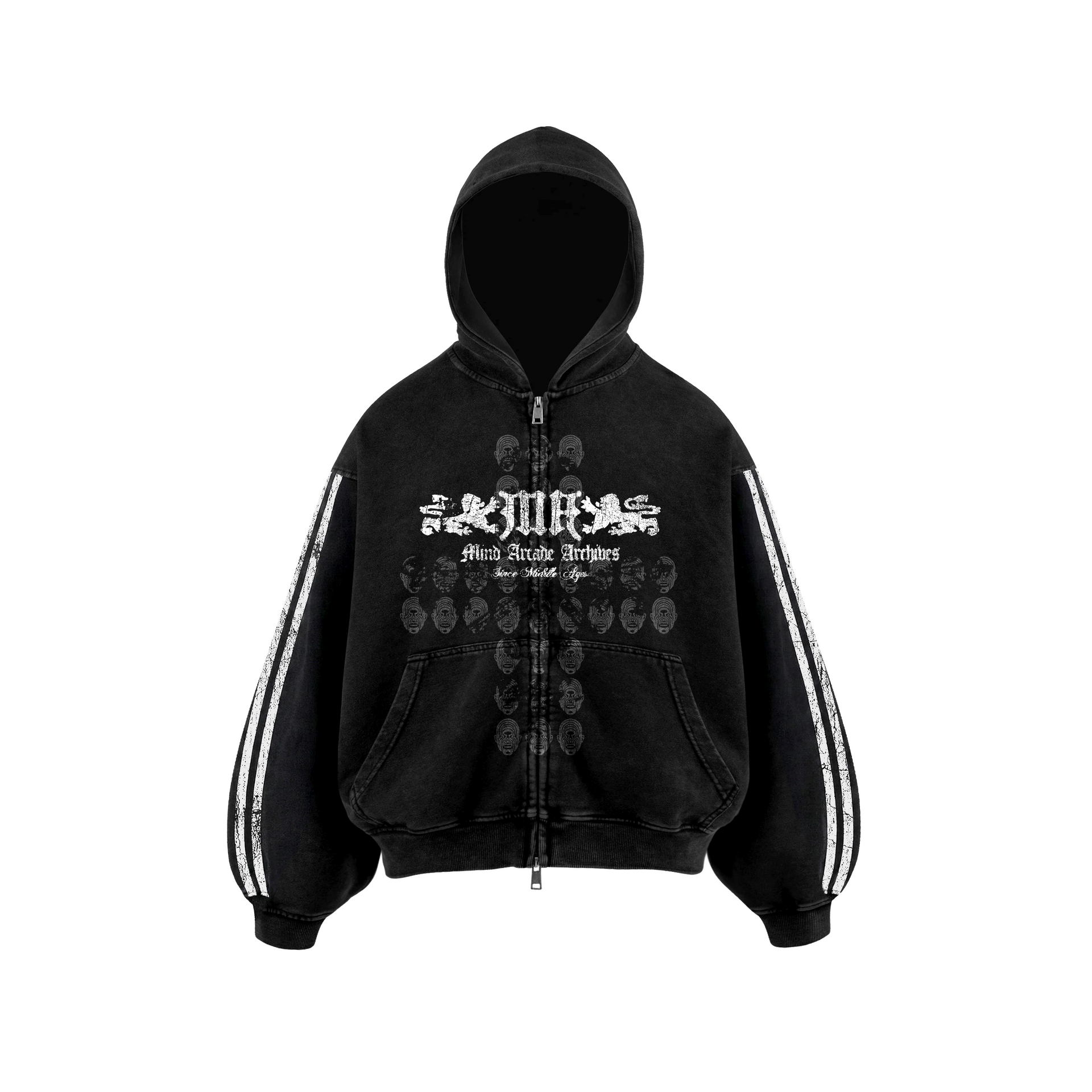 Archives Zip Hoodie – Mind Arcade