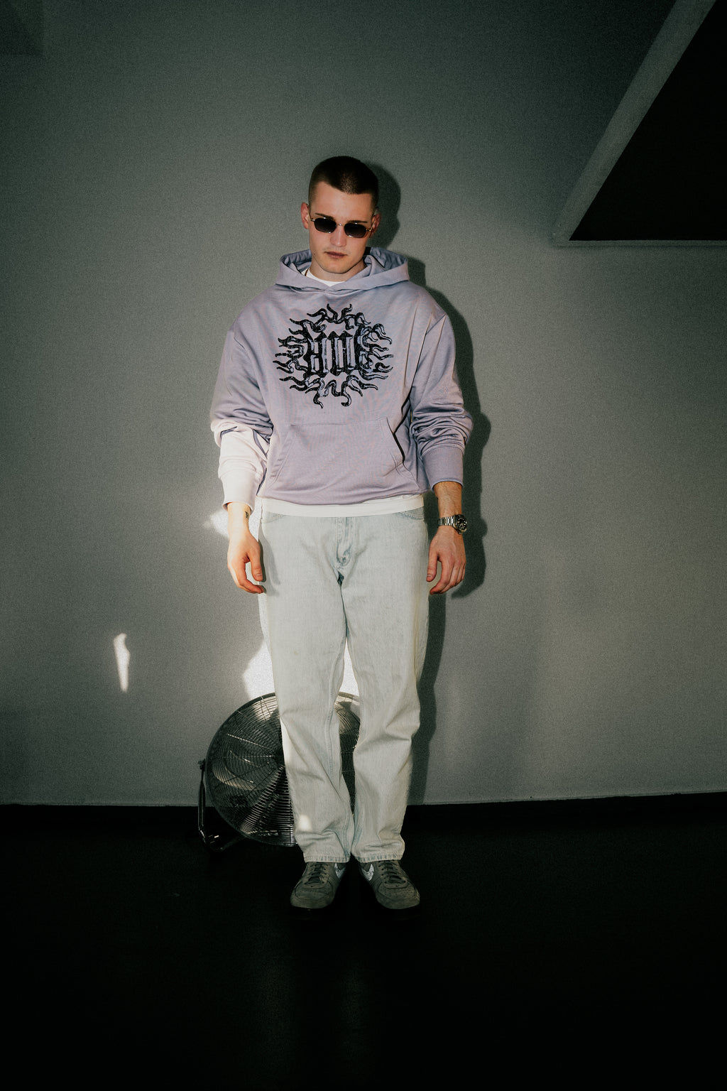 Grey Tempest Code Hoodie