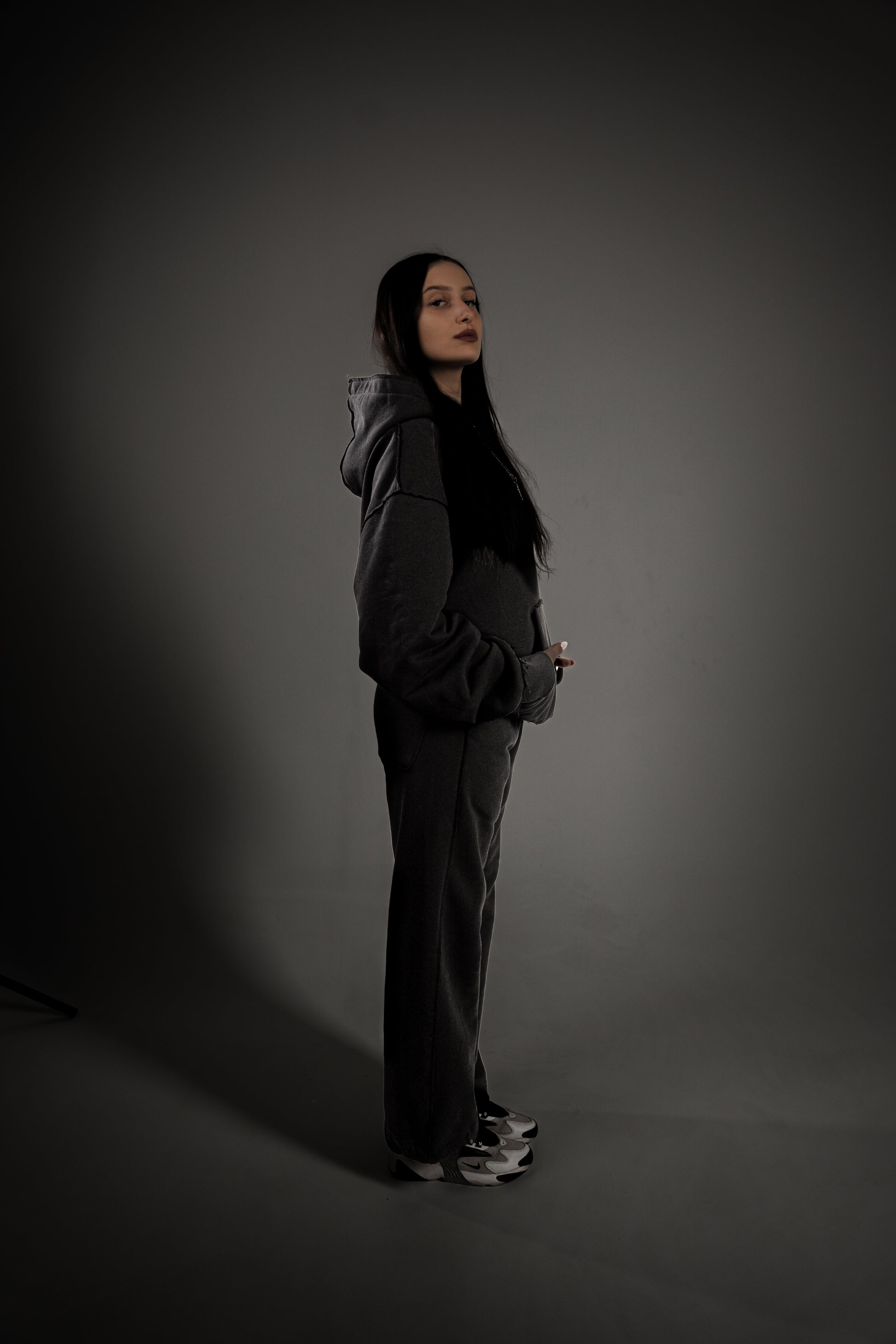 Black Basic Hoodie