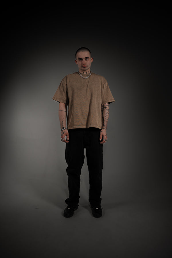 Washed Series Brown T-shirt