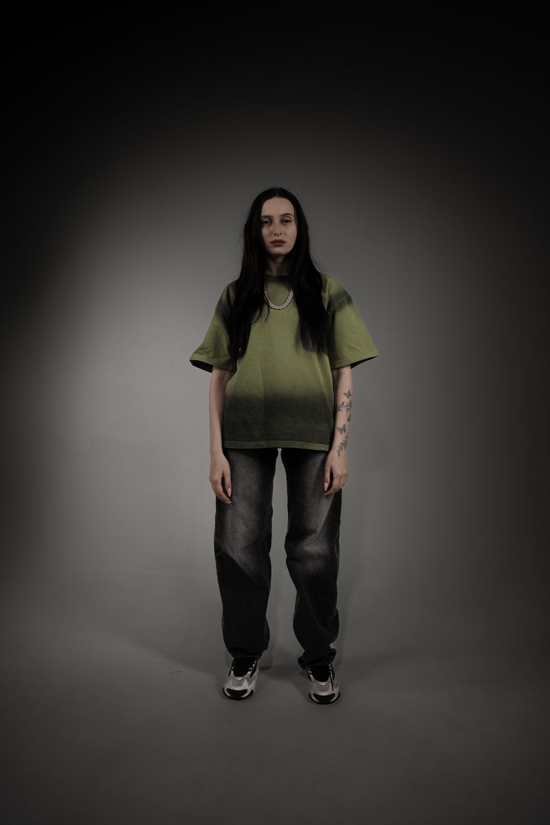 Washed Series Olive Green T-shirt