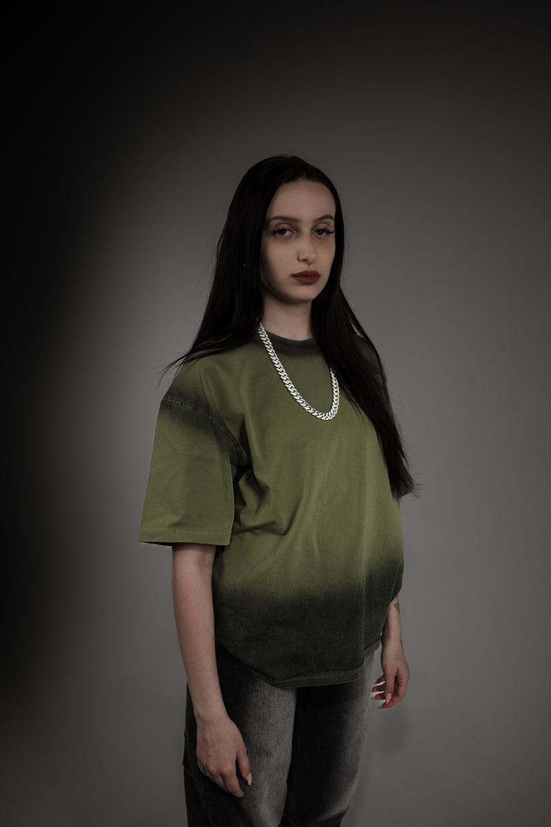 Washed Series Olive Green T-shirt