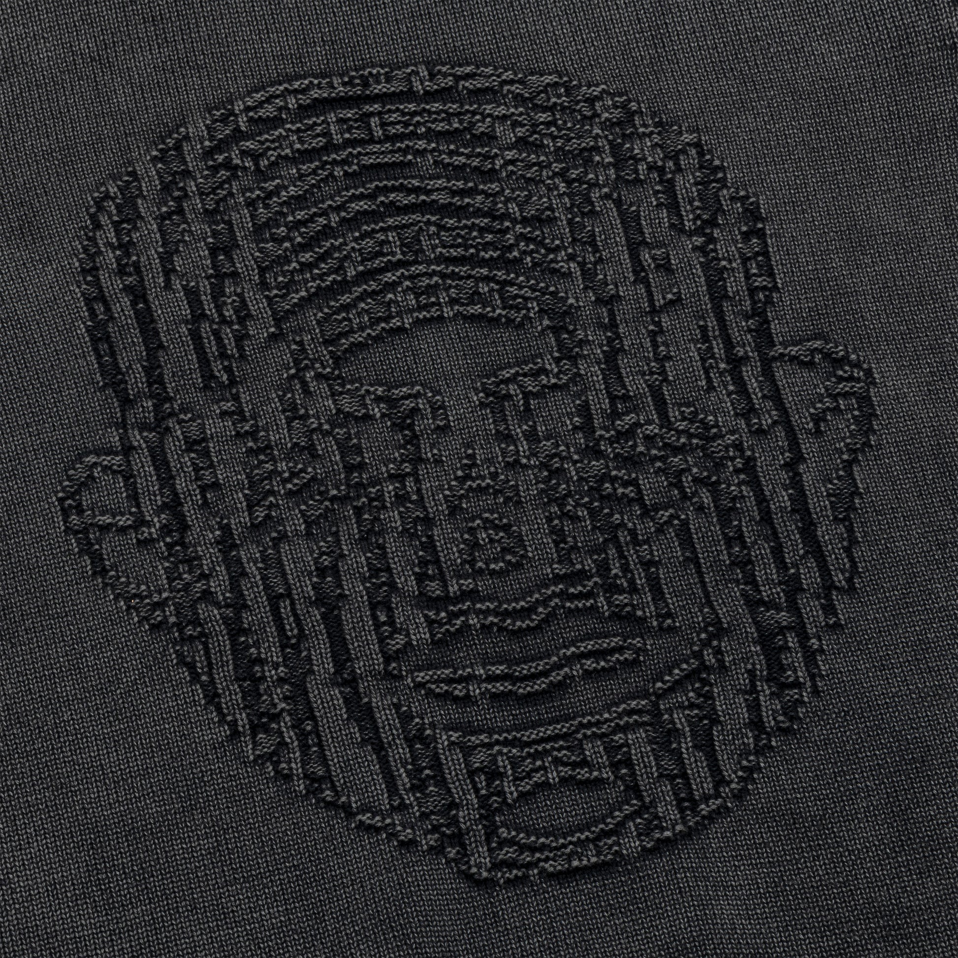 Graphite Washed Logo Sweater