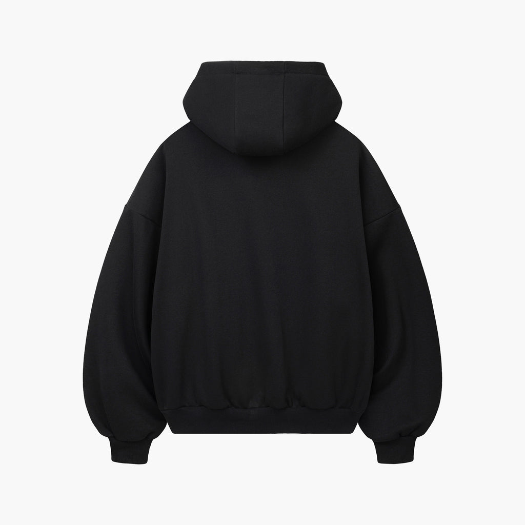 Noir Basic Baggy Hoodie