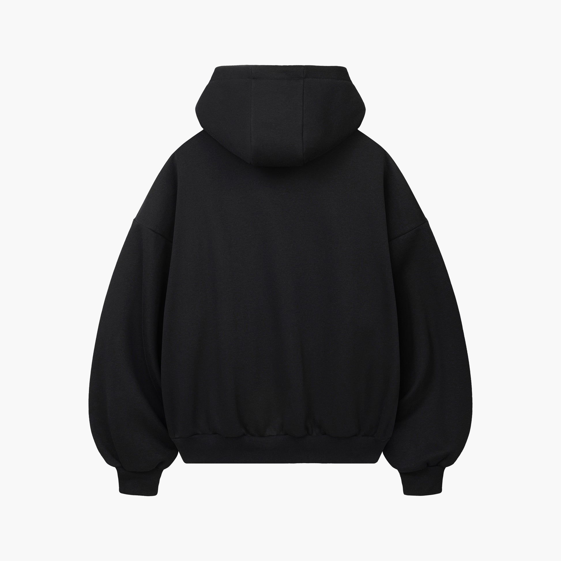 Noir Basic Baggy Hoodie