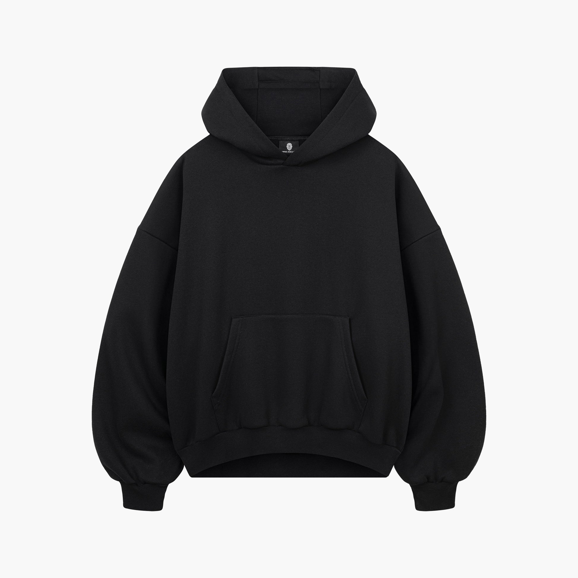 Noir Basic Baggy Hoodie