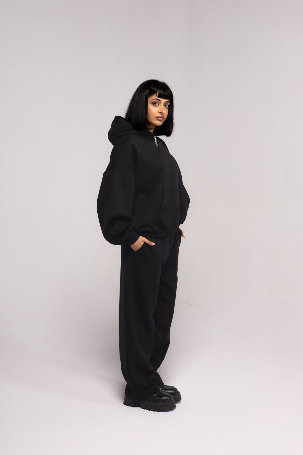 Noir Basic Baggy Sweatpants