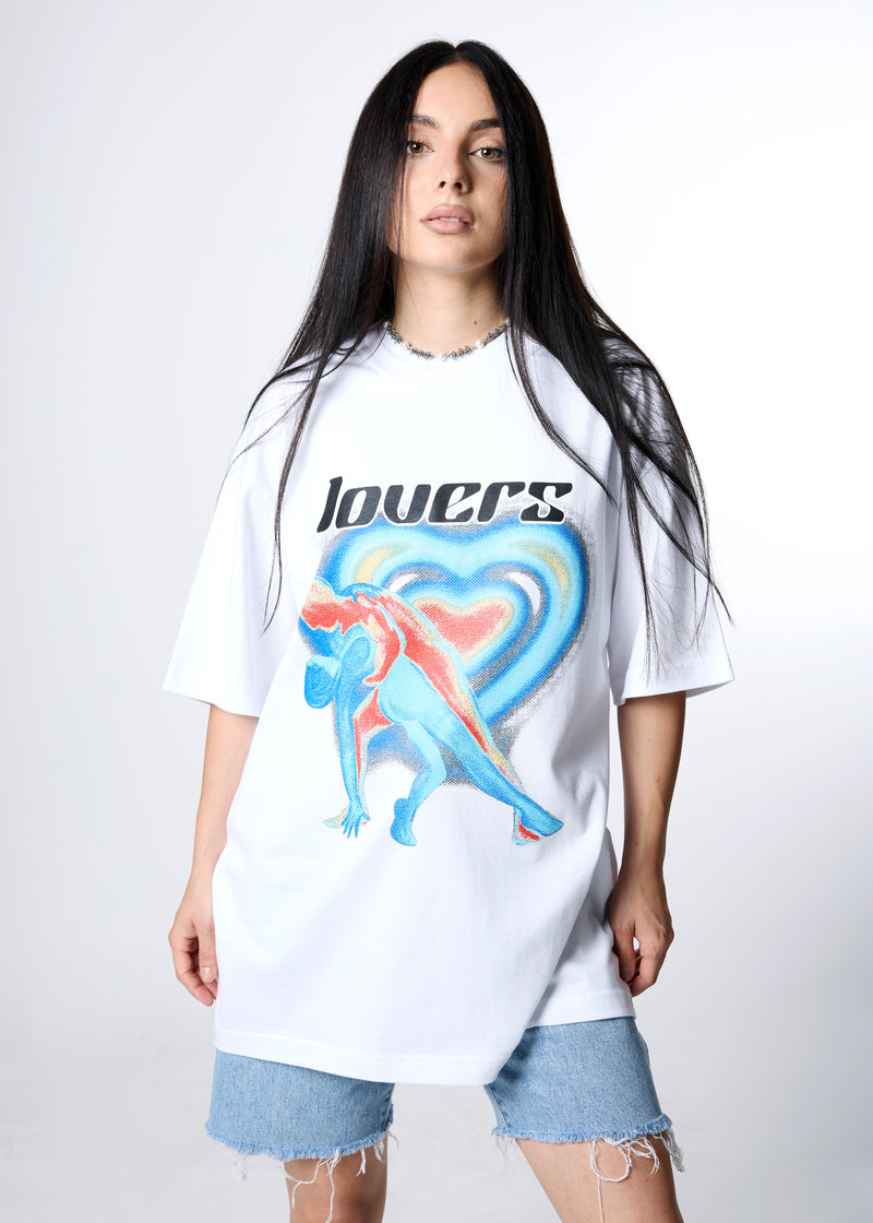 [IN STOCK] White Lovers T-shirt