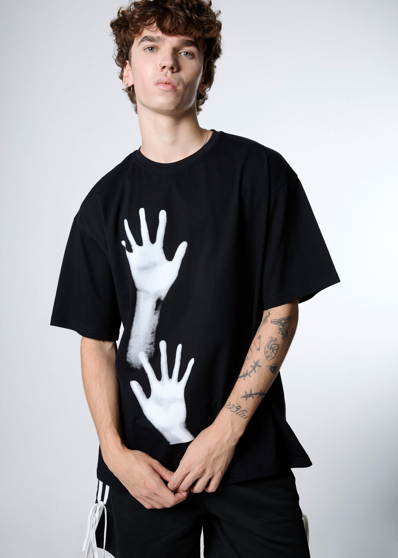 [IN STOCK] Black Hands T-shirt