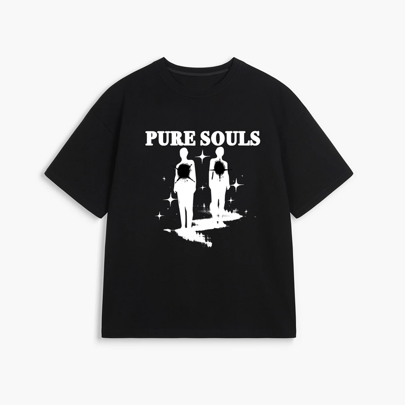 [IN-STOCK] Black Pure Souls T-shirt