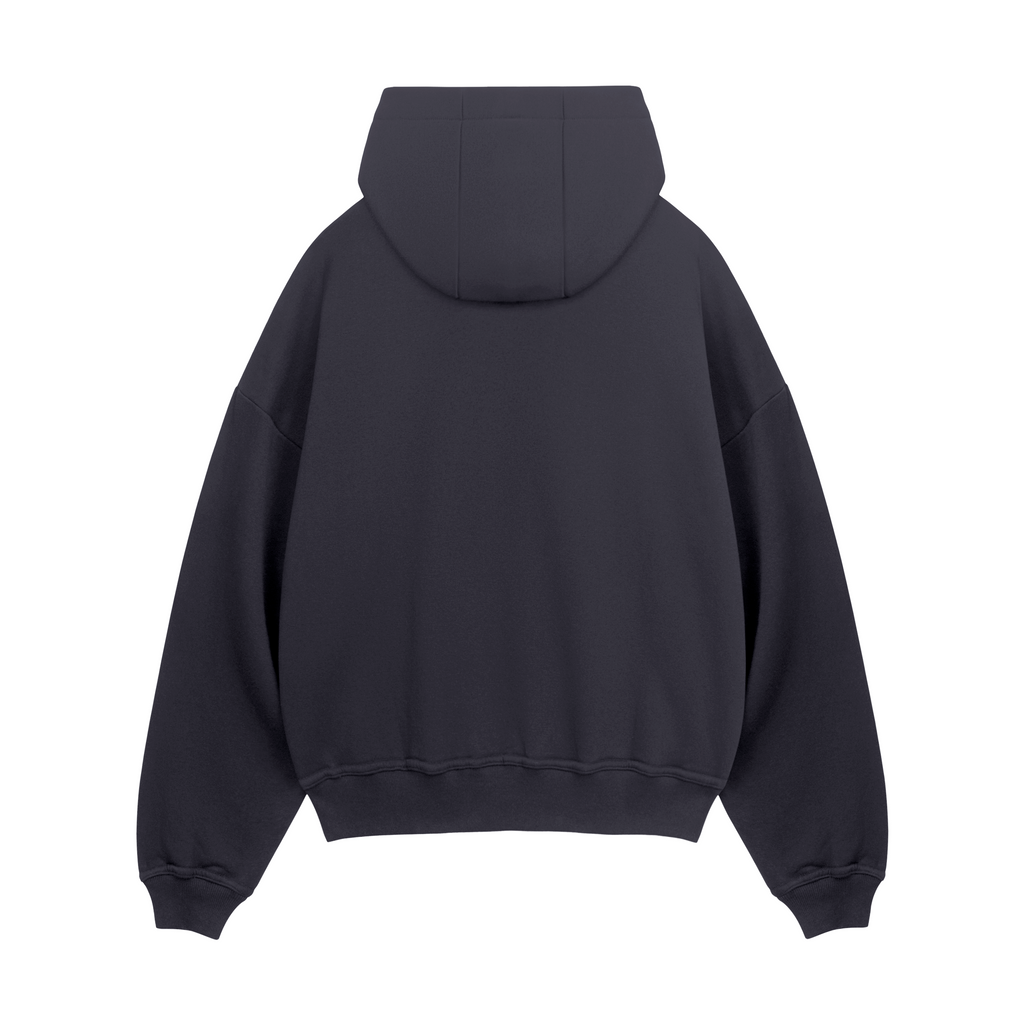 Midnight Blue "Memory 029" Zip Hoodie