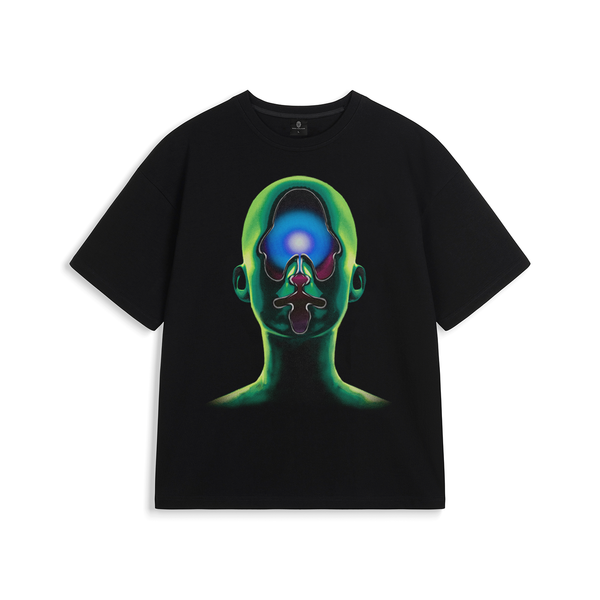 [IN STOCK] Black Head Section Luminescent T-shirt