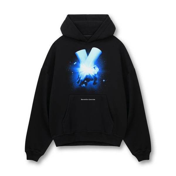 [IN STOCK] Black Interstellar Connection Hoodie