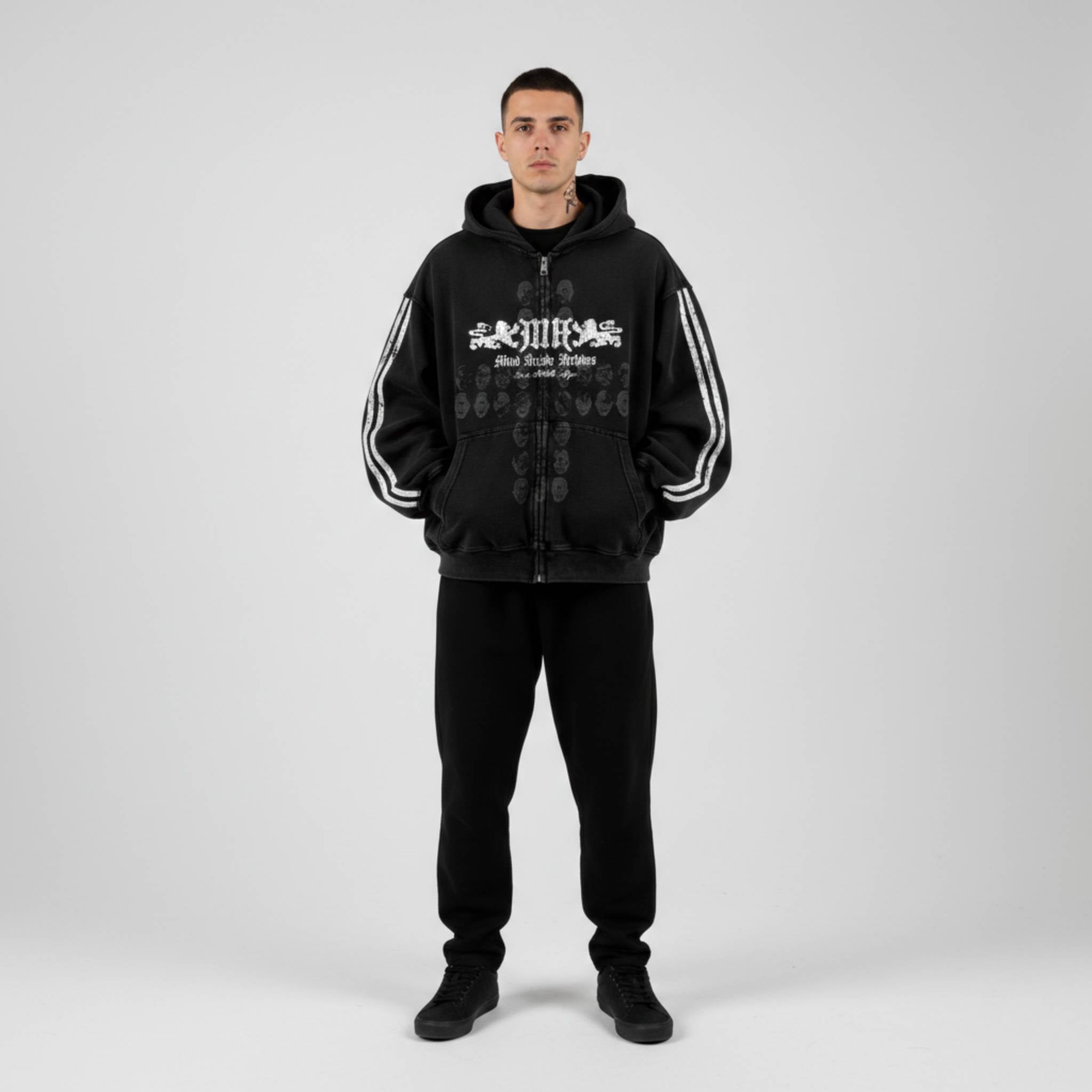 Archives Zip Hoodie – Mind Arcade