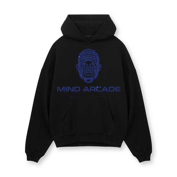 [IN STOCK] Black Signature Sapphire Hoodie