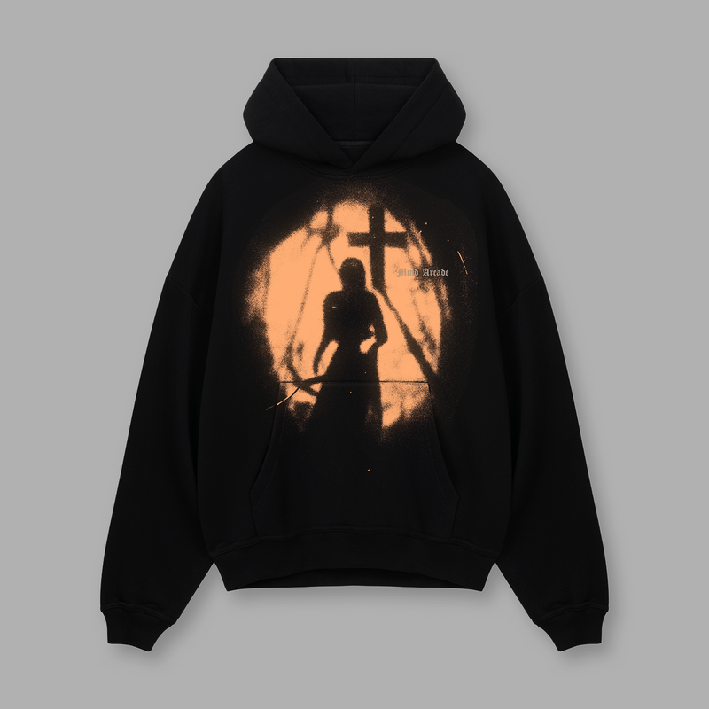 [IN STOCK] Black Follower Glow Hoodie