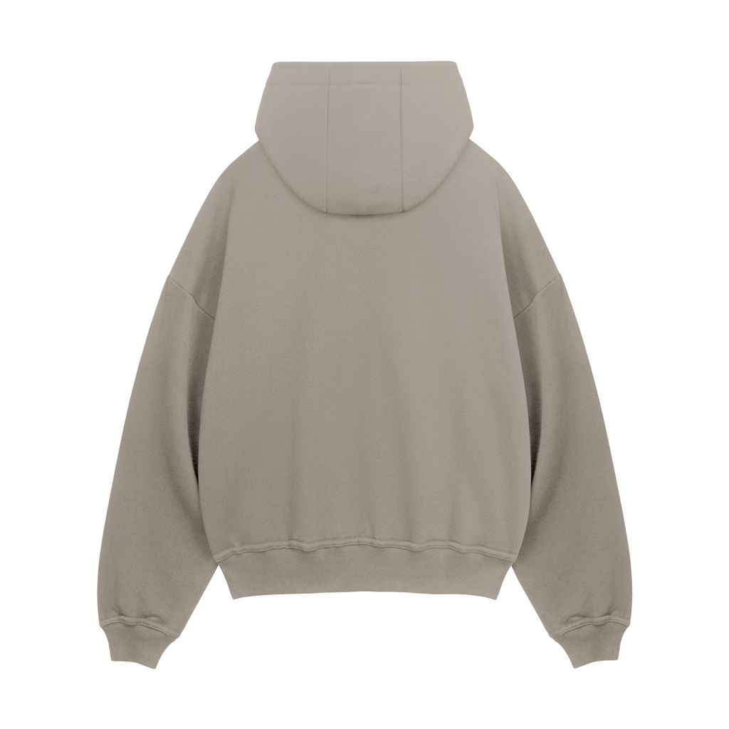 Stone Grey Thorned Hoodie