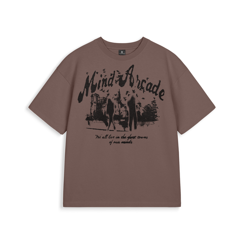 [IN STOCK] Brown Ghost Town T-shirt