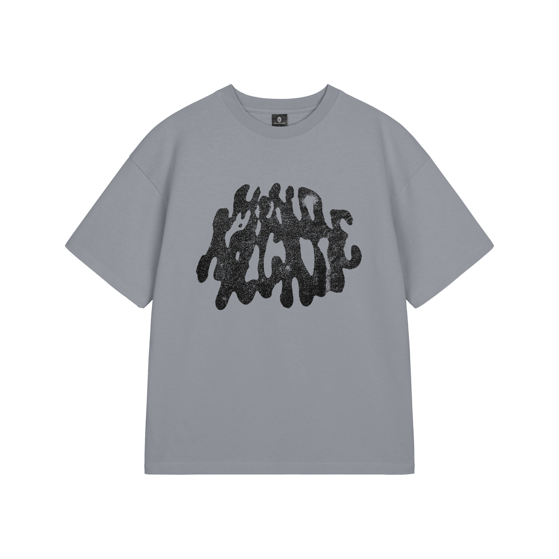 Steel Gray Drip Liquid T-shirt
