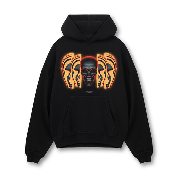 [IN STOCK] Black Skull Hoodie